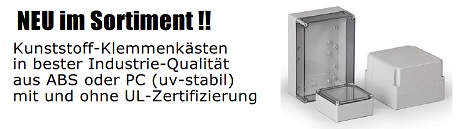 ABS plastic housing