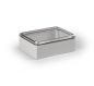 Preview: IP66 ABS Klemmkasten glatt OT klar  200x150x76mm - Kopie