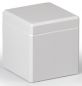 Preview: IP66 ABS Klemmkasten glatt OT grau  82x80x86mm - Kopie