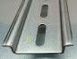 Preview: 1m Hutschiene 35x7,5mm verzinkt gelocht