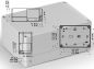 Preview: Polycarbonatgehäuse grau 175x125x75mm LxBxH IP66 25mm UT