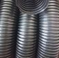 Preview: PE cable protection corrugated conduit NW13 black - as flexible cable protection conduit for machines