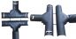 Preview: T-Verteiler Verteiler schwarz klappbar für Wellrohr NW17 - 17 - 17 Innengreifend