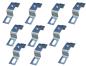 Preview: 10 pieces 20mm M6 mounting rail supports