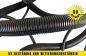 Preview: 50m outdoor corrugated conduit NW13 (Ø 12,7 / 15,8 mm) UV-resistant black - slotted