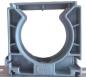 Preview: Wellrohrhalter NW37 grau anreihbar mit Deckel