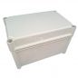Preview: ISO GRP plastic enclosure 720x540x201 mm LWH - cover gray UV-stable