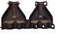 Preview: M-Verteiler Verteiler schwarz klappbar für Wellrohr NW7,5 - 4,5 - 4,5 - 4,5