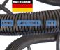 Preview: KFZ Wellrohr - NW 3 geschlitzt schwarz