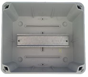 GSVT171 Kunststoffgehäuse mit Tüllen 175x151x155mm LBH mit transparentem Deckel IP65-IP67