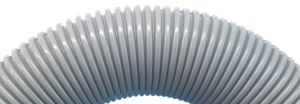 Schaltschrank Kabelschlauch grau geschlossen oder Halter