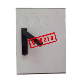 2.Wahl Kunststoff Wandgehäuse 400x300x200 mit Schwenkhebelgriff