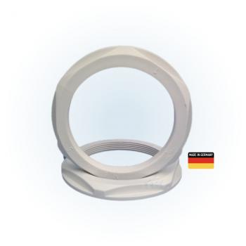 Gegenmuttern M20x1,5 hellgrau aus PA Kunststoff