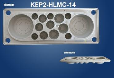 Preview: FL21 cable flange plate Multigate HLMC-14