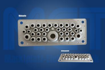IP65 Kabelflanschplatte Multigate HTC-35