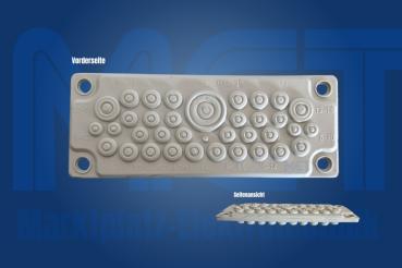 IP65 Kabelflanschplatte Multigate HTC-35