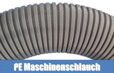 PE Kabelschutz Wellrohr NW17 grau - als flexibler Kabelschutzschlauch für Maschinen