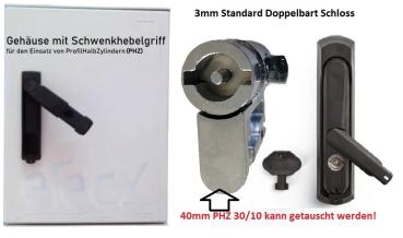 Preview: GFK Gehäuse 400x400x200mm