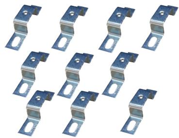 10 pieces 20mm M6 mounting rail supports