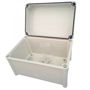 GFK-Gehäuse 270x180x141 grau