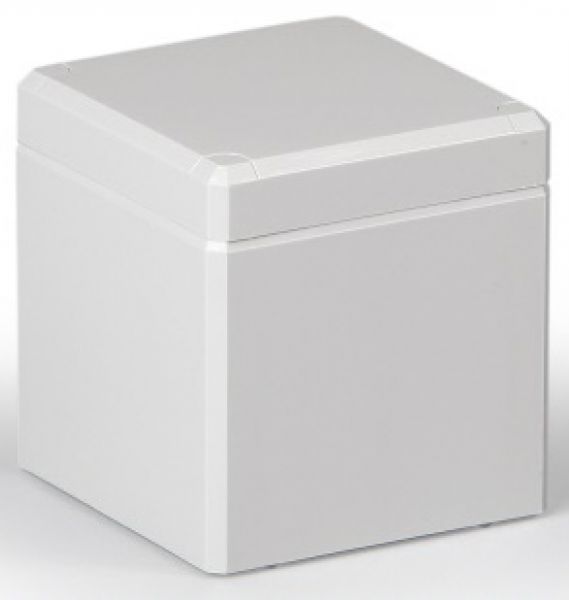 IP66 ABS Klemmkasten glatt OT grau  82x80x86mm - Kopie