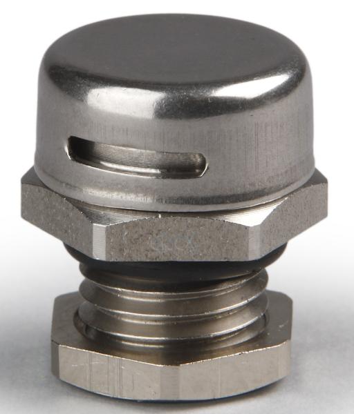 IP68 Belüftungselement V2A  M12 x1,5  0,1 bar AISI304 120L/h