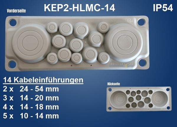 FL21 cable flange plate Multigate HLMC-14
