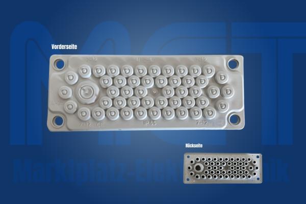 IP65 Kabelflanschplatte Multigate HTC-50