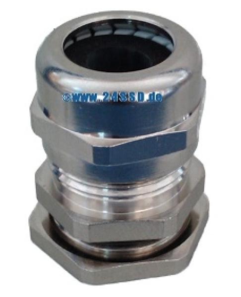 IP68 metrische Messing Kabelverschraubung