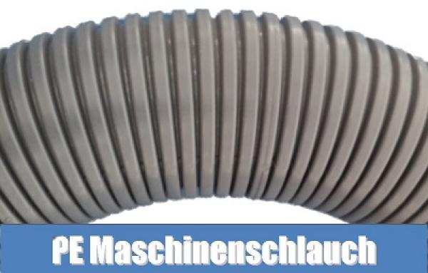 PE Wellrohr NW10 grau ungeschlitzt flexibel