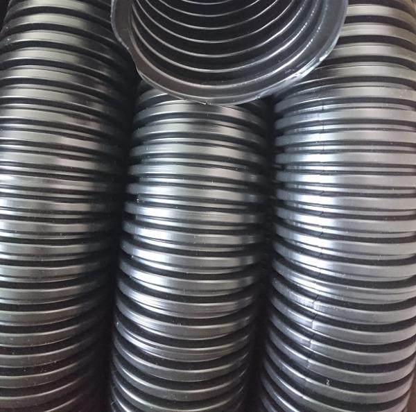 PE Kabelschutz Wellrohr NW23 schwarz - als flexibler Kabelschutzschlauch für Maschinen