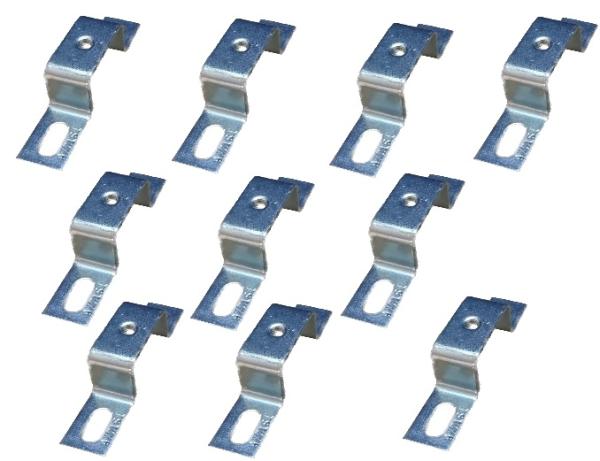 10 pieces 20mm M6 mounting rail supports