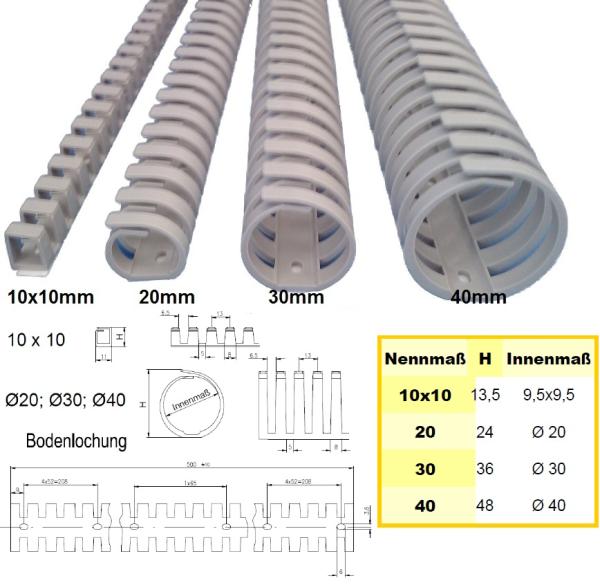 VK Flexkanal Ø 40mm - 50cm