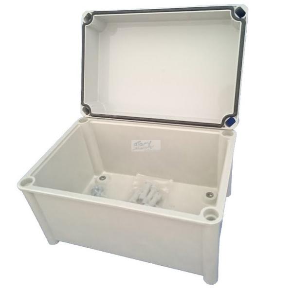 GRP case 270x180x171 transparent lid