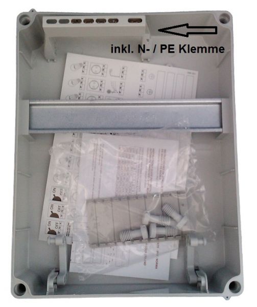 178P/RR IP67 wall distributor 9TE