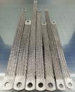 Ground strap 10mm ² - length 200 mm - M6/M6 - tinned copper ground strap flat strip earth electrode