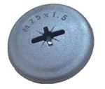 Blindstopfen M25 x1,5 schwarz metrisch rund