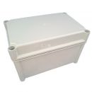 ISO GFK Kunststoff Industriegehäuse 540x360x171 mm LBH - Deckel grau - Polyestergehäuse Grau UV-Stabil